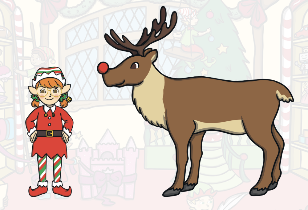 Jan18 ex.2 Where is Elf ?. Interactive worksheet | TopWorksheets