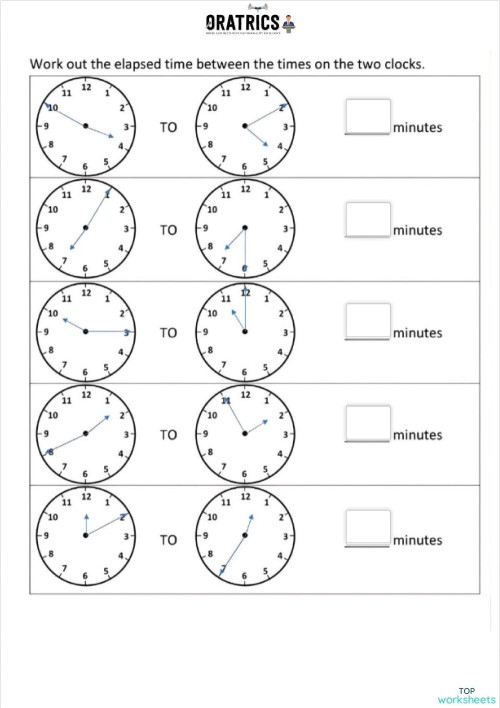 Time bbbbb. Interactive worksheet | TopWorksheets