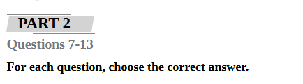 Practice Tests A2 Key For Schools For The Revised 2020 Exam Test 1 Part ...