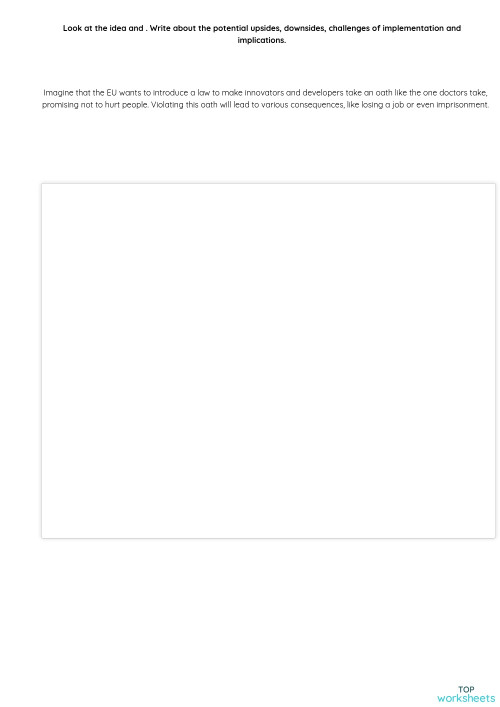 Writing (regulations). Interactive worksheet | TopWorksheets