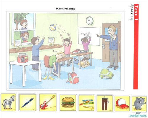 Starters - AEP2 - T1,2,3 - Speaking. Interactive worksheet | TopWorksheets