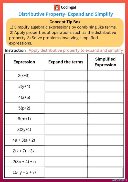 M_G06M08L37_WC02_Simplifying_Algebraic_Expressions_2. Interactive ...