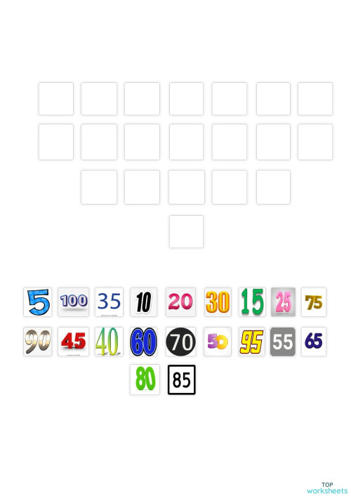 Skip Counting By 5 Interactive Worksheet Topworksheets