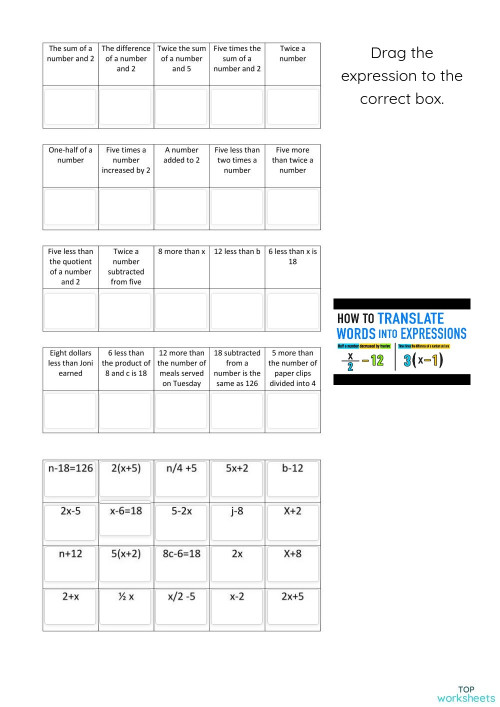 Ed Support 9-8. Interactive worksheet | TopWorksheets