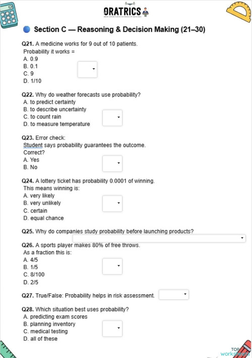 Grade 7 72 3. Interactive worksheet | TopWorksheets