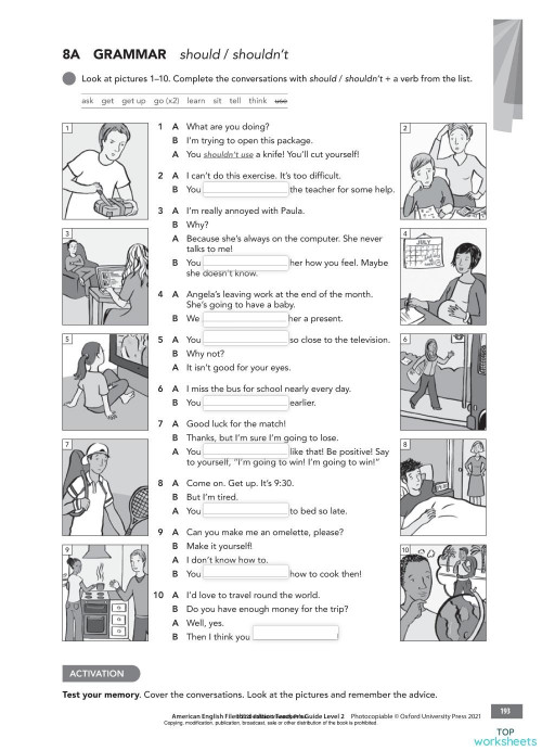verbs interactive worksheets and online exercises topworksheets
