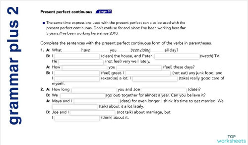 IC212 grammar plus 02. Interactive worksheet | TopWorksheets