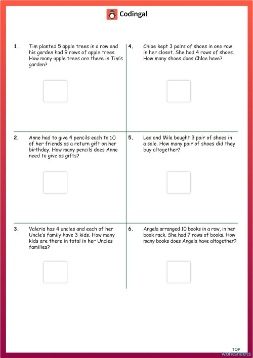 M_G01M11L41_WA01_Multiplication_Word_Problems_3. Interactive worksheet ...