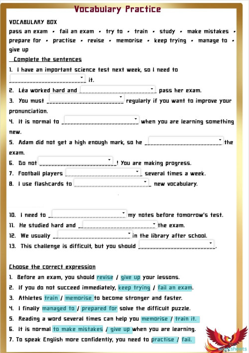 UPP 5.3 (V). Interactive worksheet | TopWorksheets