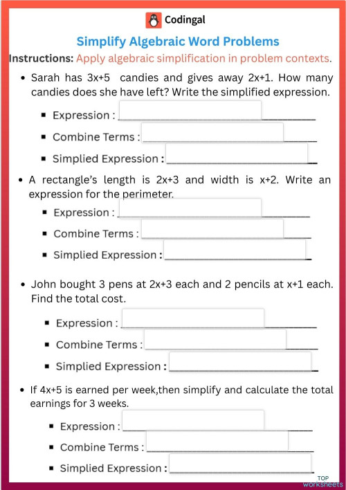M_G06M08L37_WA02_Simplifying_Algebraic_Expressions_4. Interactive ...