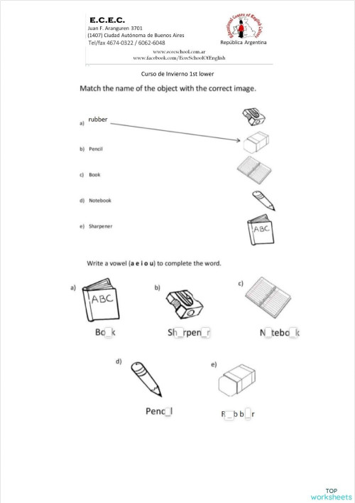 CLASS: interactive worksheets and online exercises | TopWorksheets