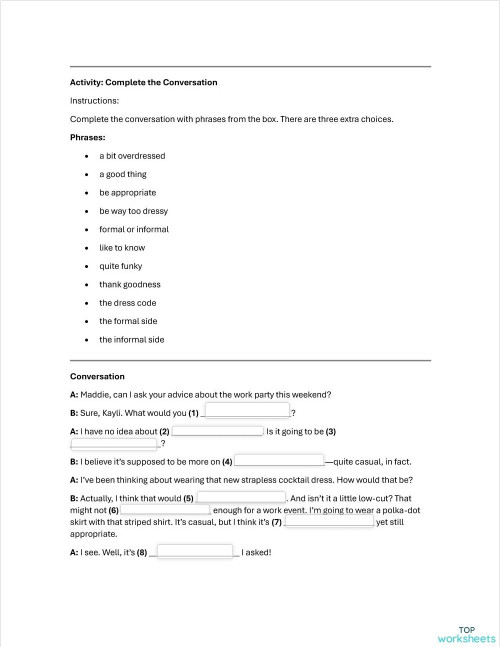 Level 13. Unit 4. Interactive worksheet | TopWorksheets