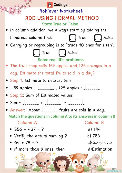 M_G03M11L23_WA03_Add using formal written methods. Interactive ...