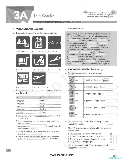 AEF2 - 3A - HW. Interactive worksheet | TopWorksheets