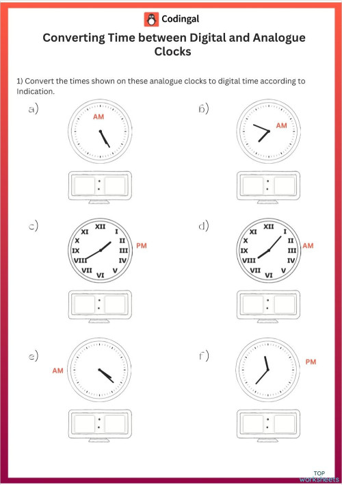 M_G05M15L41_WE01_Reading_Clocks_and_Time_5. Interactive worksheet ...