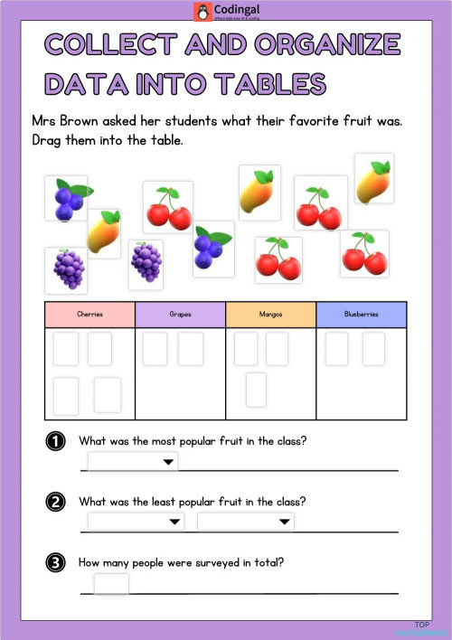 M_G03M31L68_WC03_Collect and organize data into tables. Interactive ...