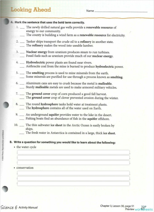 SCIENCE Matter. Interactive worksheet | TopWorksheets