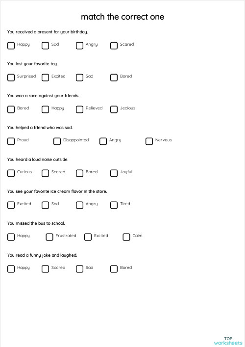 ACTIVITY 4. Interactive worksheet | TopWorksheets