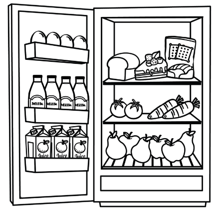 What's on my fridge?. Interactive worksheet | TopWorksheets