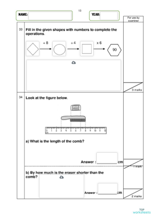 year 6 interactive worksheets and online exercises topworksheets