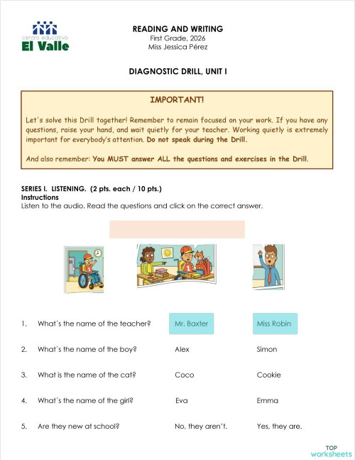 Rookie by Ondra Spáčil. Interactive worksheet | TopWorksheets