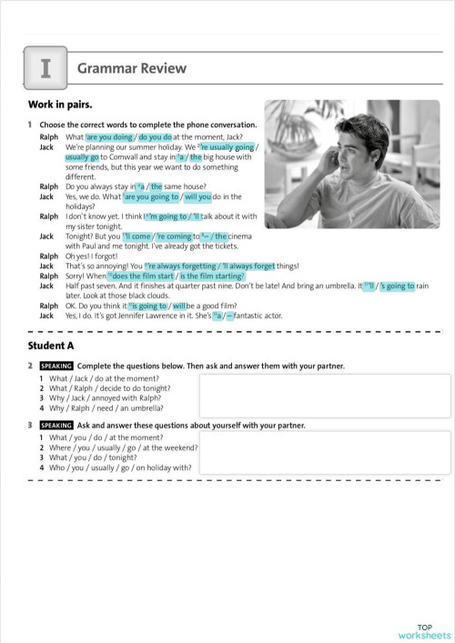 Present Simple negative form. Interactive worksheet | TopWorksheets