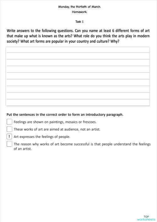 Go getter 2 Language test 2A (30). Interactive worksheet | TopWorksheets