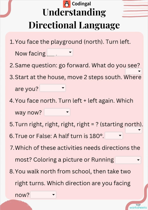 Coordinates: interactive worksheets and online exercises | TopWorksheets