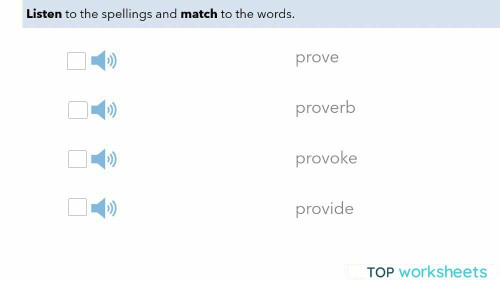 L10 - A7 - Alphabet, Spelling, Listening and Reading. Interactive ...