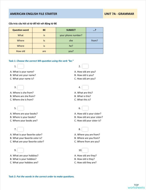 Simple Present Third Person Interactive Worksheet Topworksheets