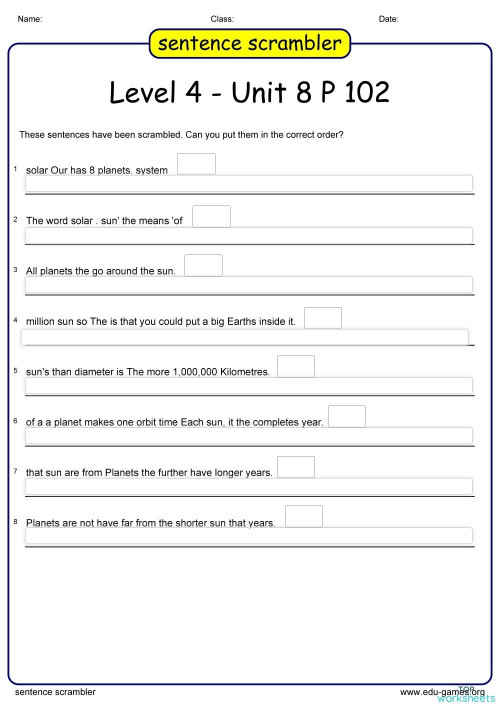 Level 4 Unit8 P108 Interactive Worksheet Topworksheets