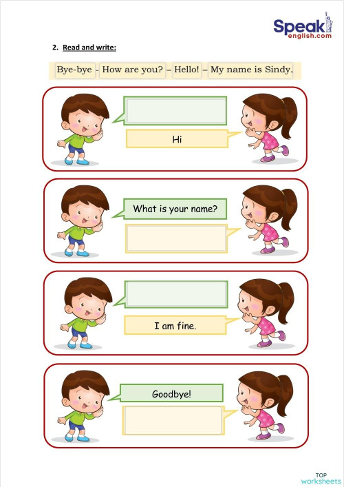 Junior 02 - Exam. Interactive worksheet | TopWorksheets
