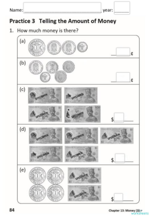 Money: interactive worksheets and online exercises | TopWorksheets