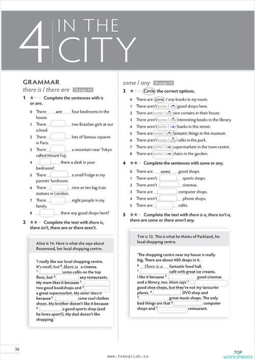 THINK - UNIT-4- PRACTICE 1. Interactive worksheet | TopWorksheets