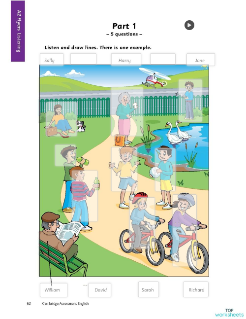 F.Cam.Sample2018.T1. Interactive worksheet | TopWorksheets