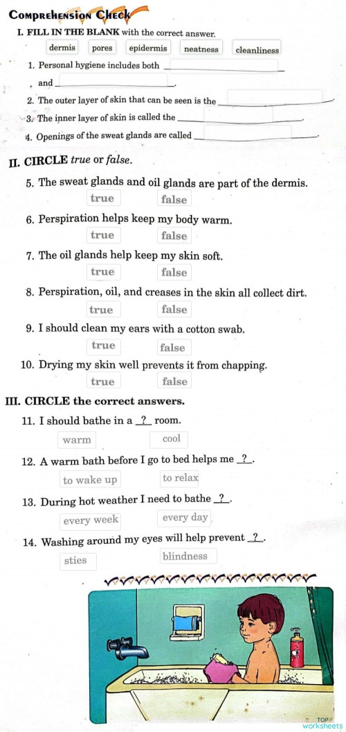 natural science interactive worksheets and online exercises topworksheets