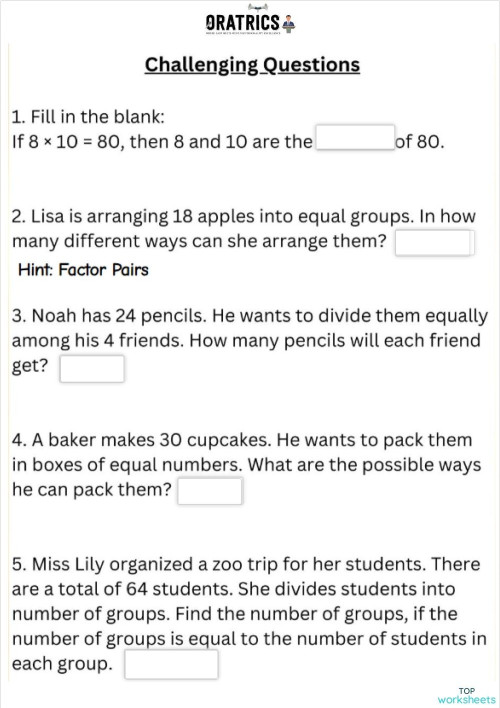 Operations LL. Interactive worksheet | TopWorksheets