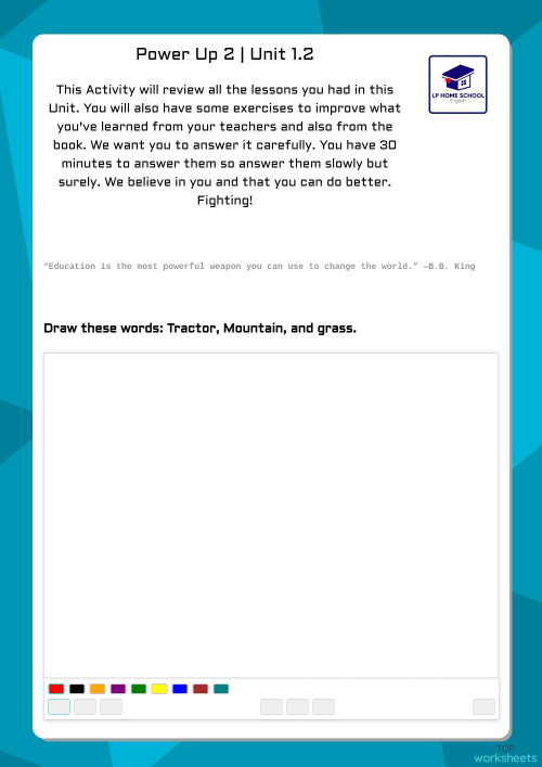 Power Up 2 | Unit 1.2. Interactive worksheet | TopWorksheets
