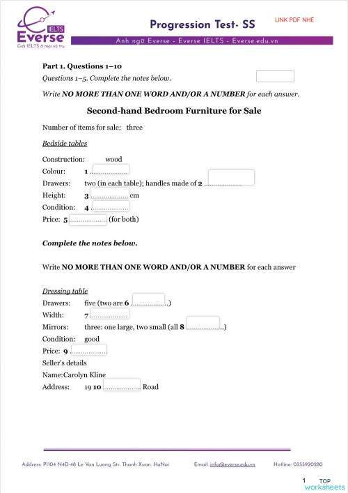Listening Comprehension Interactive Worksheets And Online Exercises