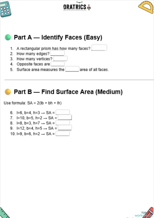 Grade 6 56 1. Interactive worksheet | TopWorksheets
